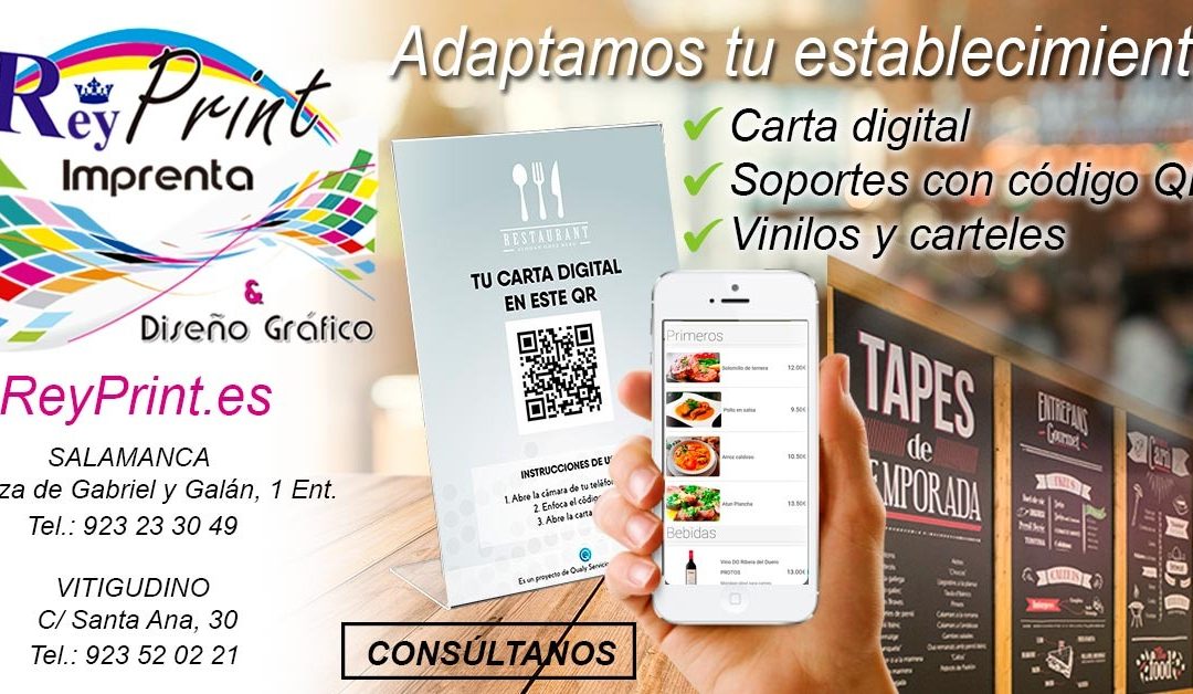 Carta Digital: El Código QR y Tus Menús