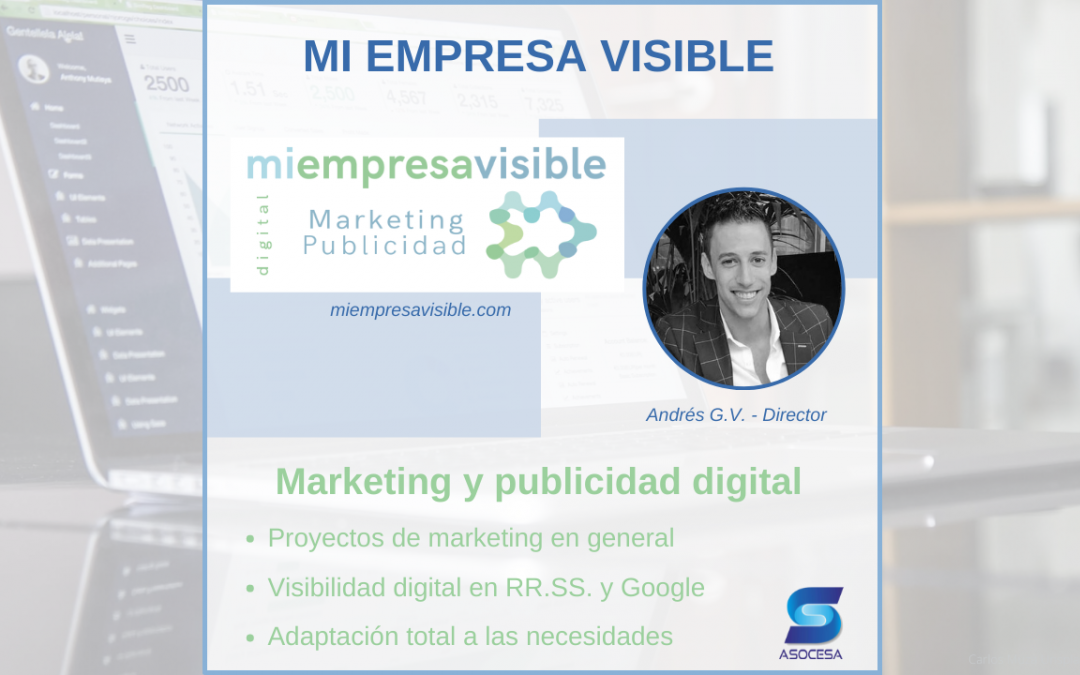 Ficha de empresa: Mi empresa visible marketing digital – ASOCESA