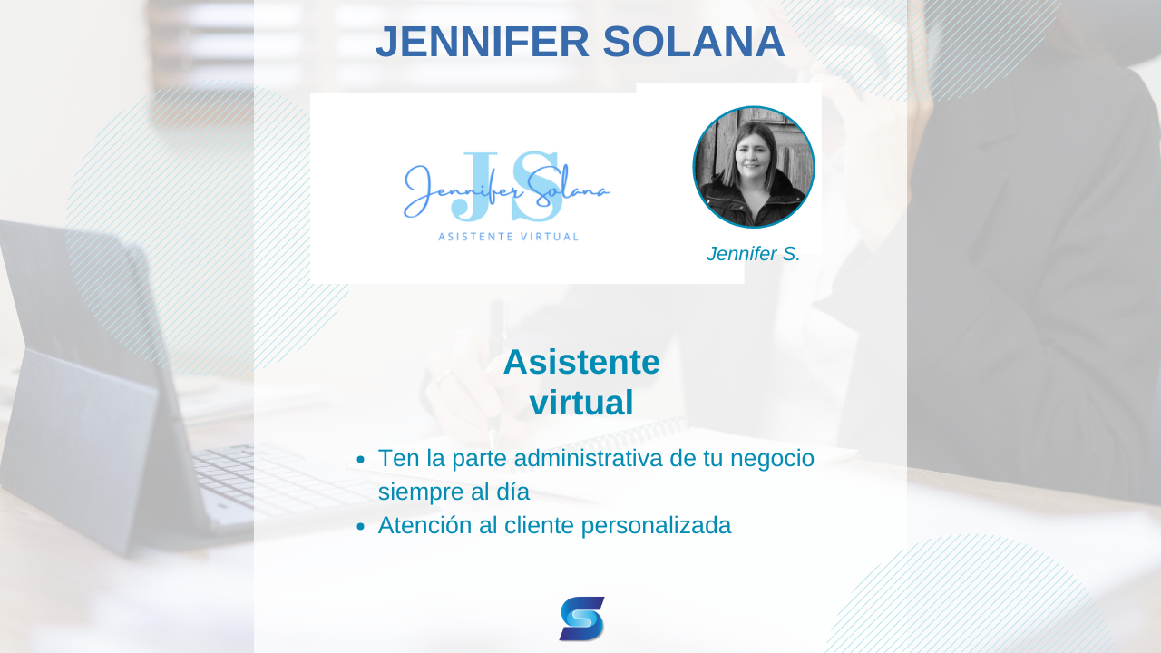 Jennifer Solana - Asistente virtual Salamanca